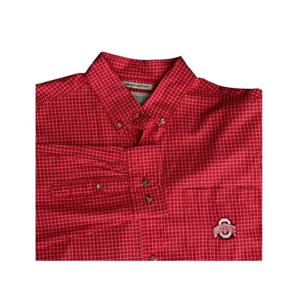 Campus Specialties Ohio State University OSU NCAA‎ Mens Button Down Shirt XL